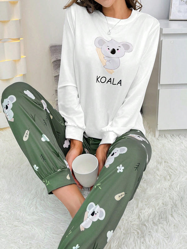 Conjunto Pijama Feminino Koala - Brisbane